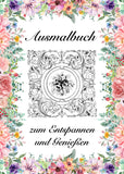 Ausmalbuch - Blumen