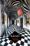 Kalender 2026 schwarz weiß kariert