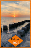 Kalender 2026 Ostsee Sonnenuntergang Darß