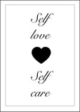 Selflove Selfcare Notizbuch DIN A4
