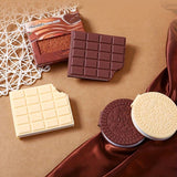 Notizbuch Keks rund - braun