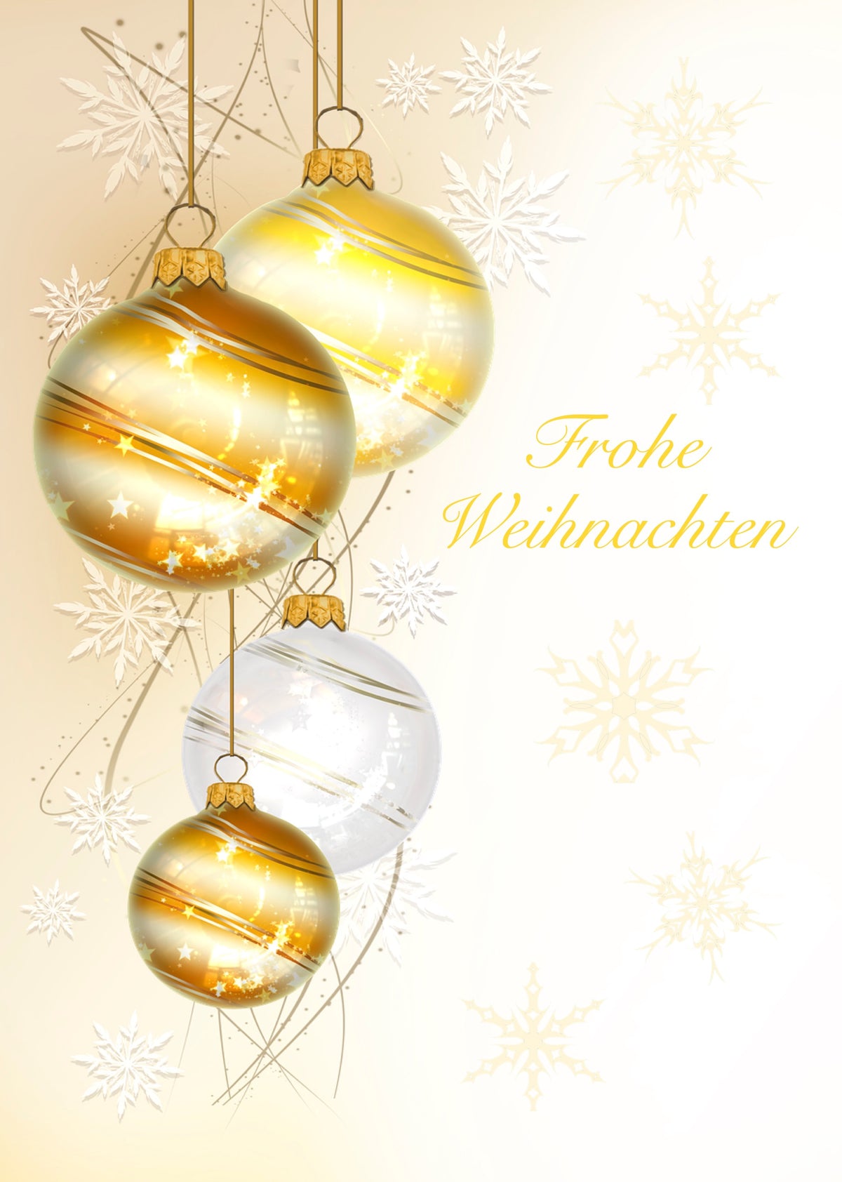 Notizbuch Weihnachten Kugeln