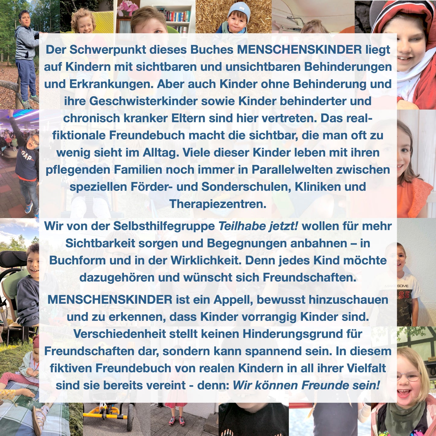MENSCHENSKINDER - Wir können Freunde sein