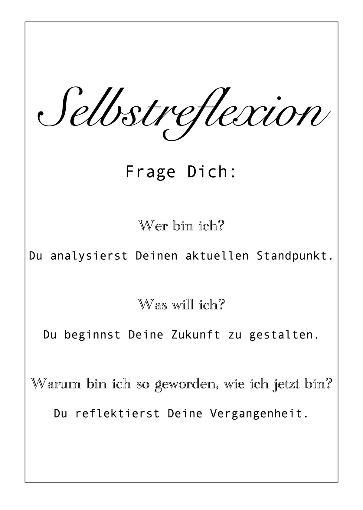 Selflove Selfcare Notizbuch DIN A4