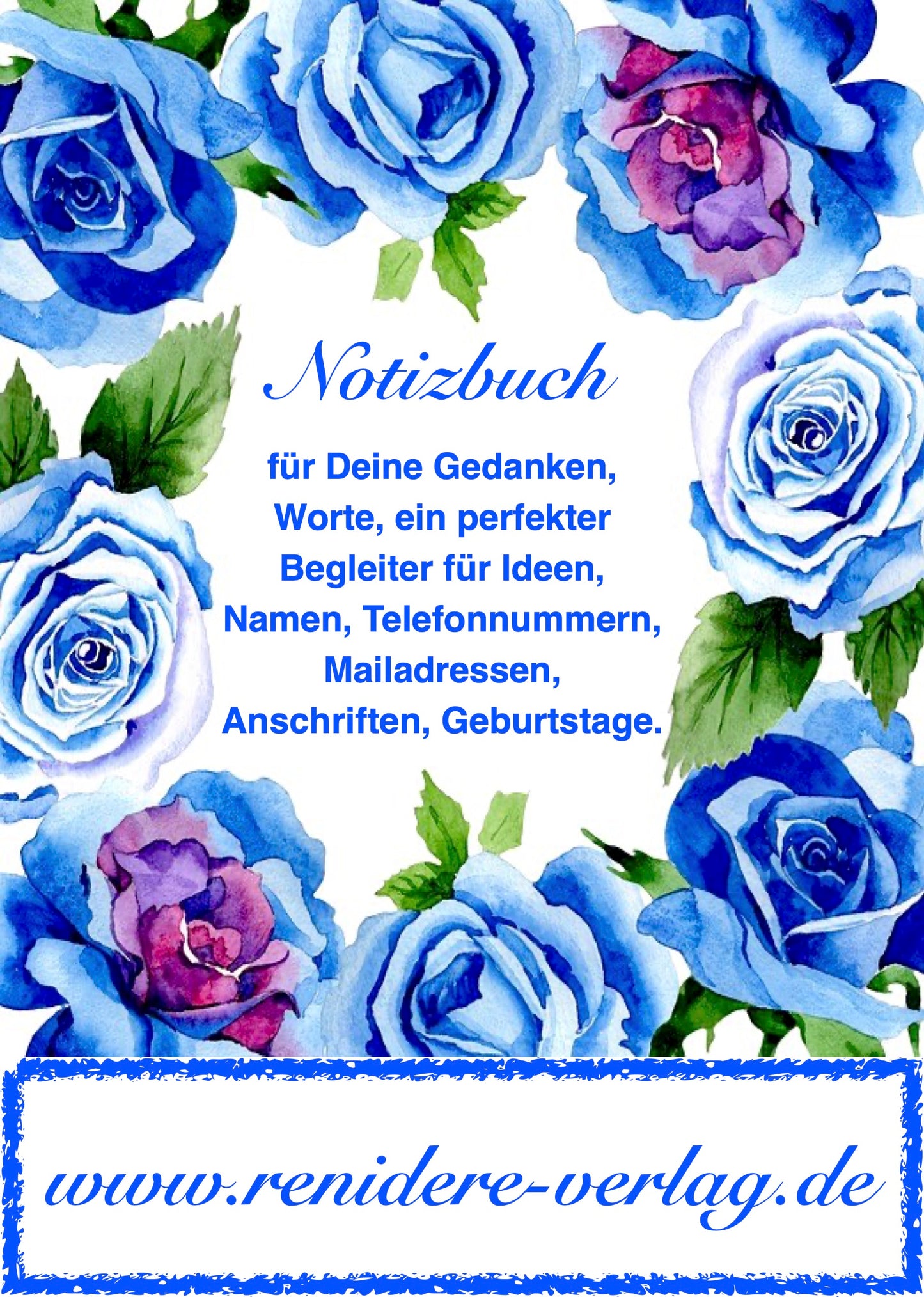Notizbuch Rosen