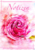 Notizbuch Rosen