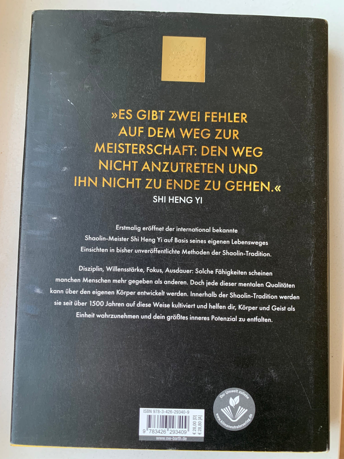 Shaolin Spirit - Gebrauchtes Buch