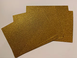Glitzer Postkarte