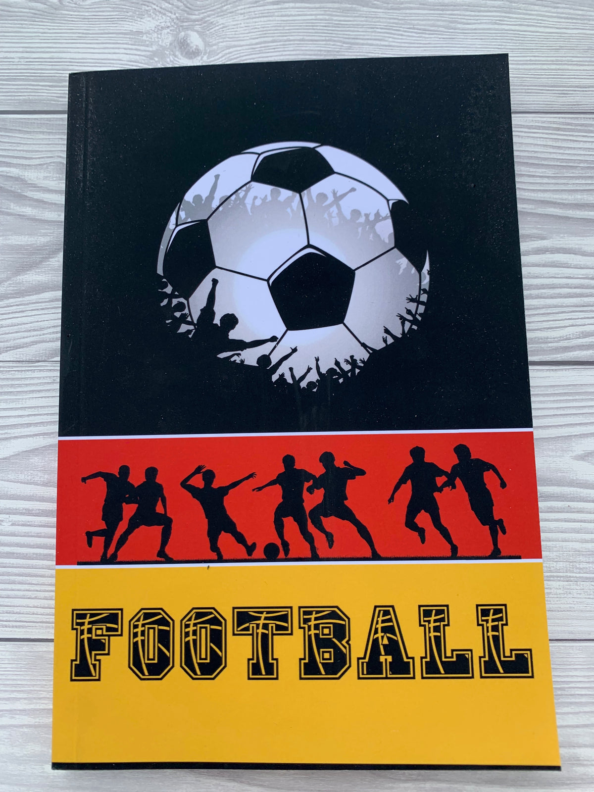 Notizbuch Fußball