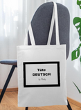 Tüte Deutsch - Stoffbeutel