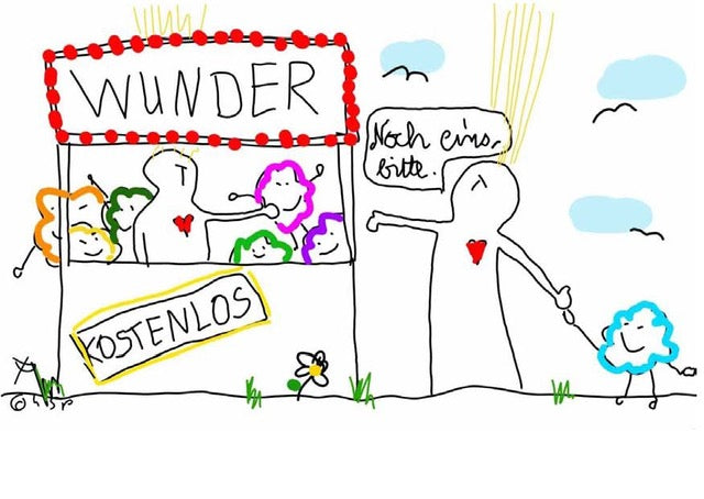Postkarte "Wunder"