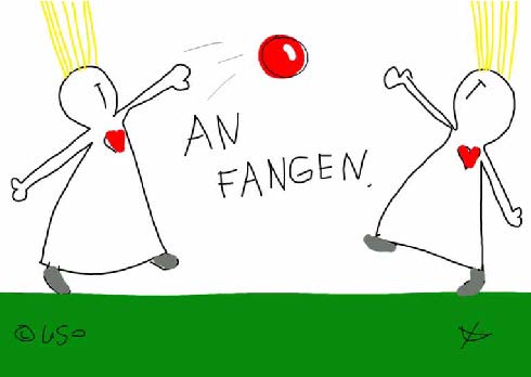Postkarte "Anfangen"