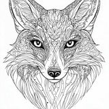 Ausmalbuch - Krafttiere