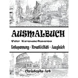 Ausmalbuch - Stadt