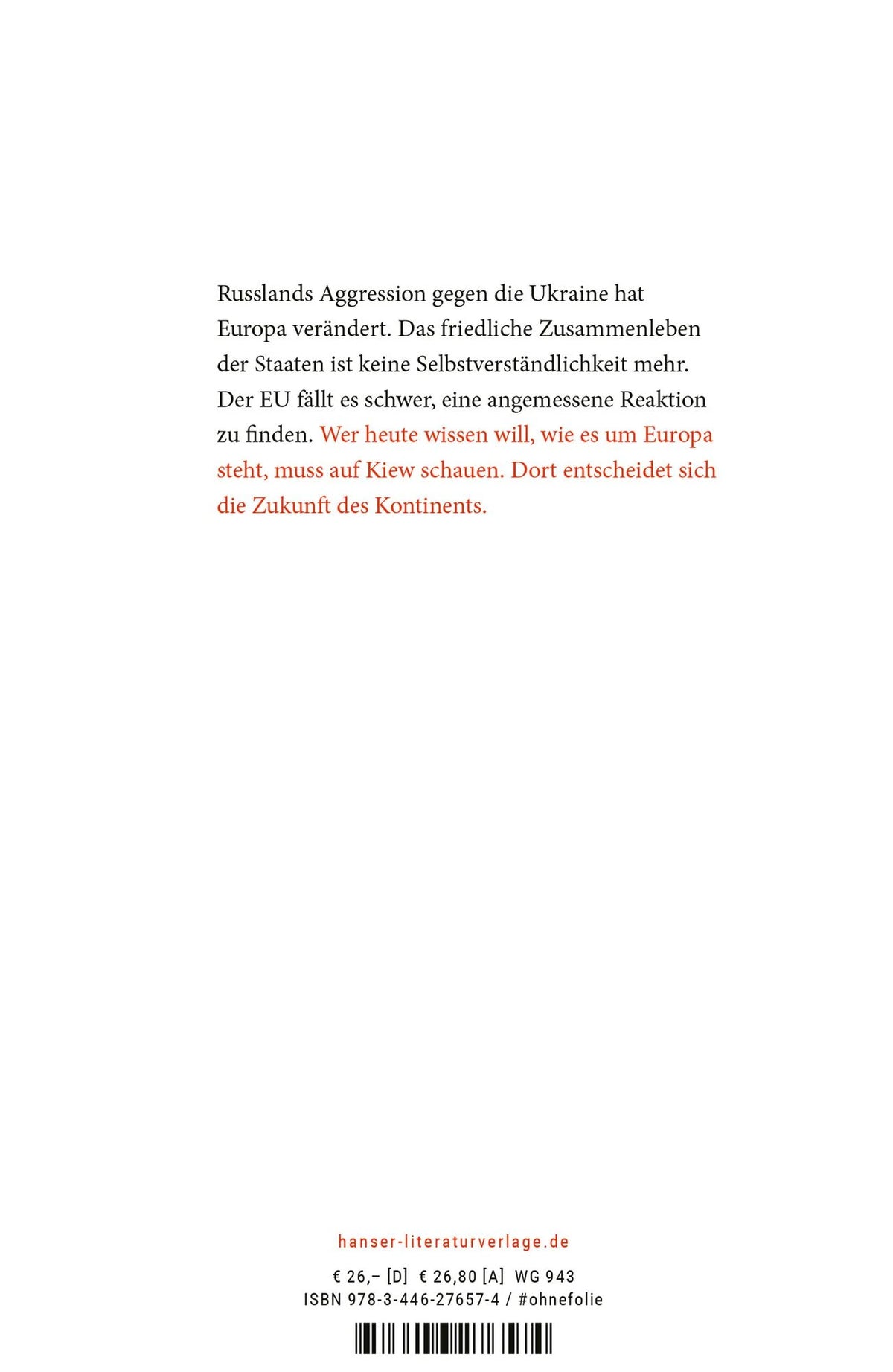 Entscheidung in Kiew