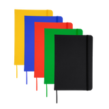 Notizbuch DIN A5 Kunstleder schwarz blanko