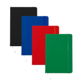 Notizbuch DIN A5 Kunstleder blau liniert