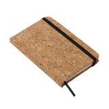 Notizbuch DIN A6 Kork blanko schwarz