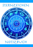 Notizbuch 'Sternzeichen' - blaue Edition
