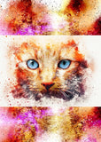 Notizbuch 'Aquarell Katzen'