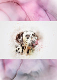 Notizbuch 'Aquarell Hunde'