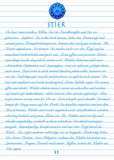 Notizbuch 'Sternzeichen' - blaue Edition