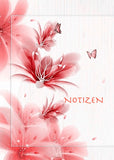 Notizbuch 'Aquarell Schmetterlinge'