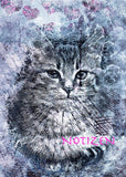 Notizbuch 'Aquarell Katzen'