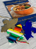 französische Lilie - Regenbogen