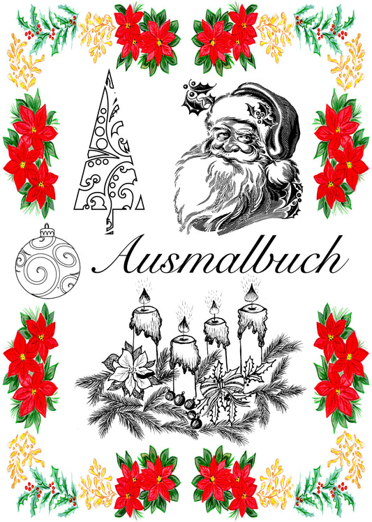 Ausmalbuch - Weihnachten