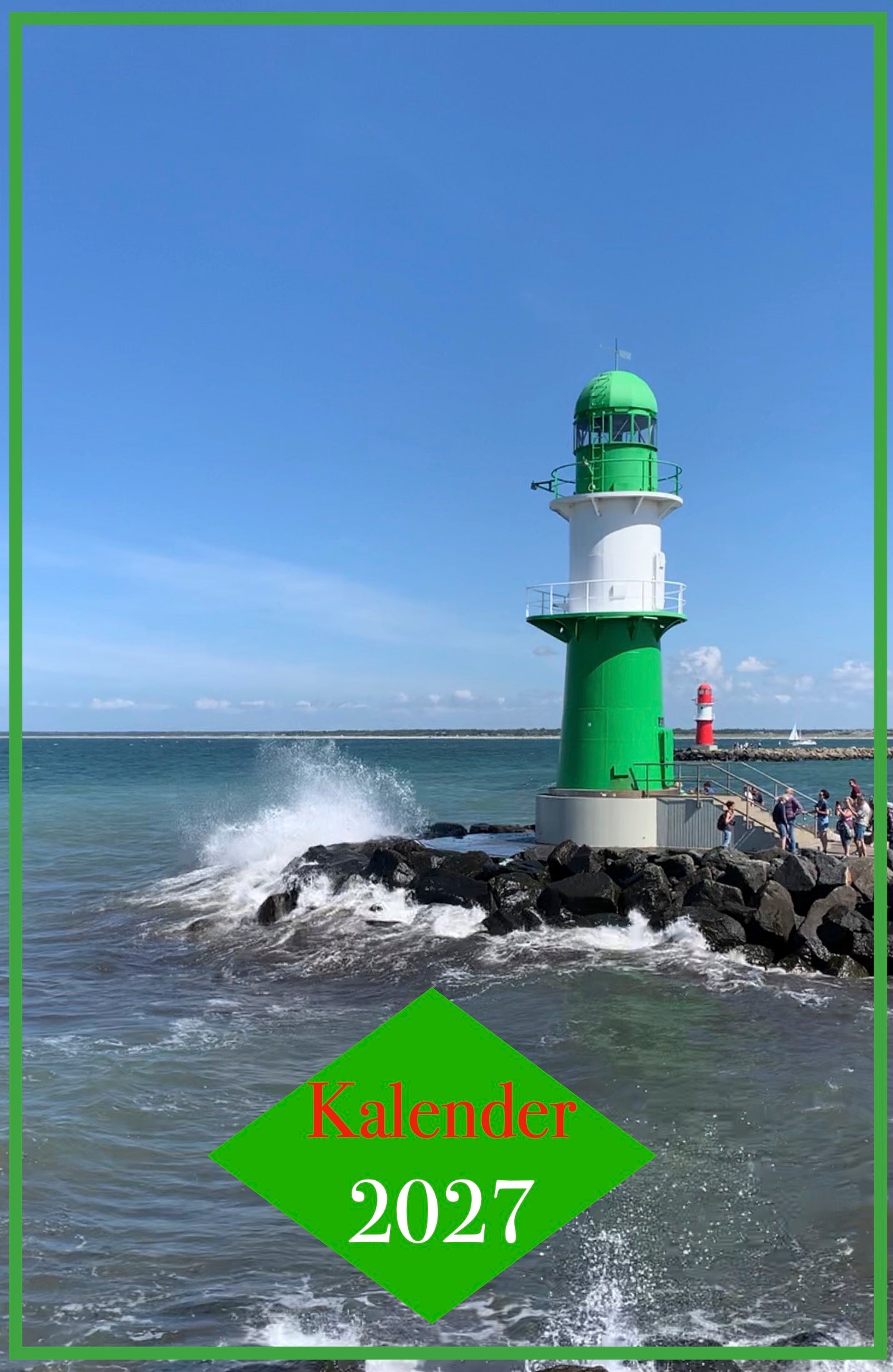 Kalender 2027 Ostsee Leuchtturm Warnemünde