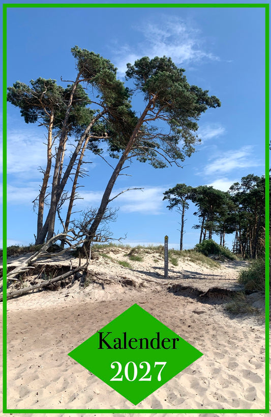 Kalender 2027 Ostsee Weststrand Darß