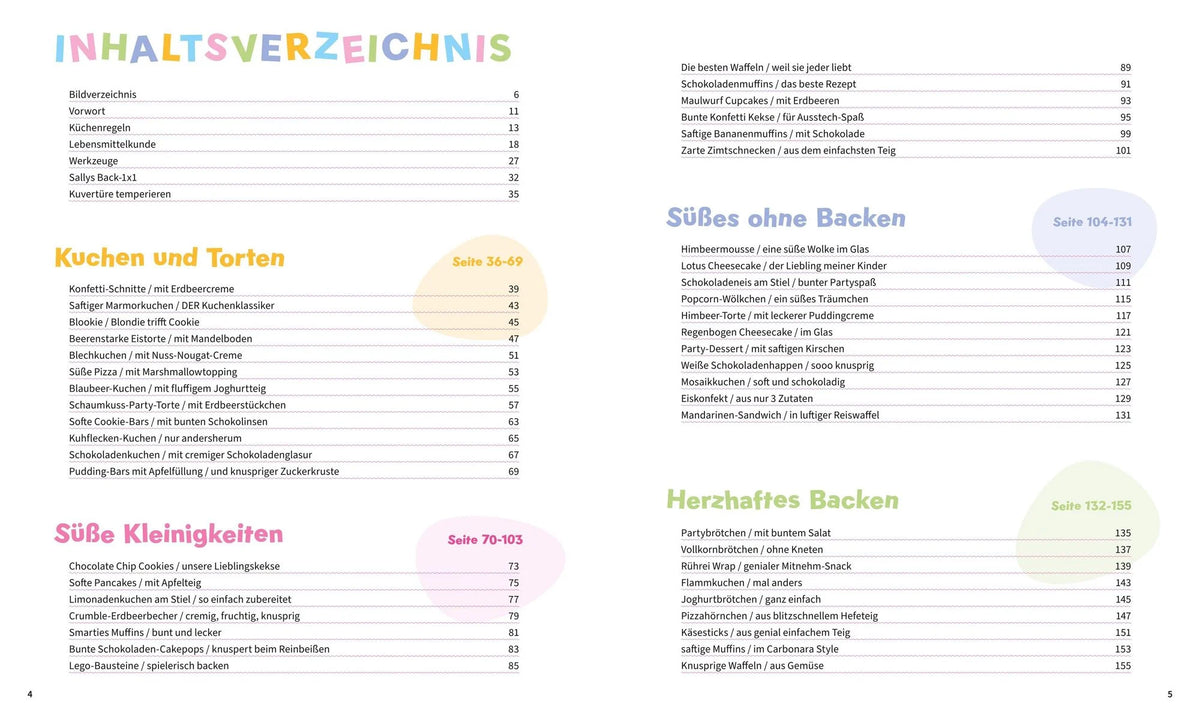 Sallys Backen mit Kindern