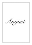 Kalender August