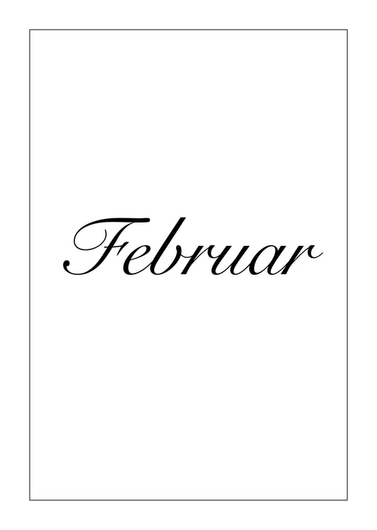 Kalender Februar