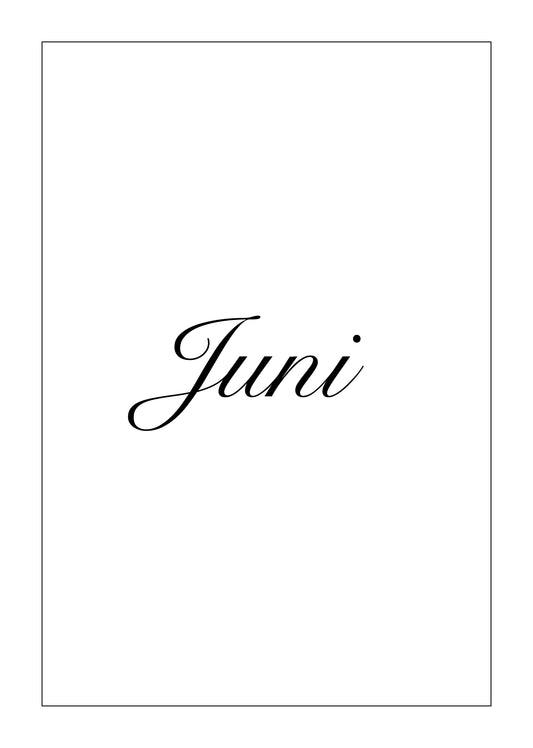 Kalender Juni