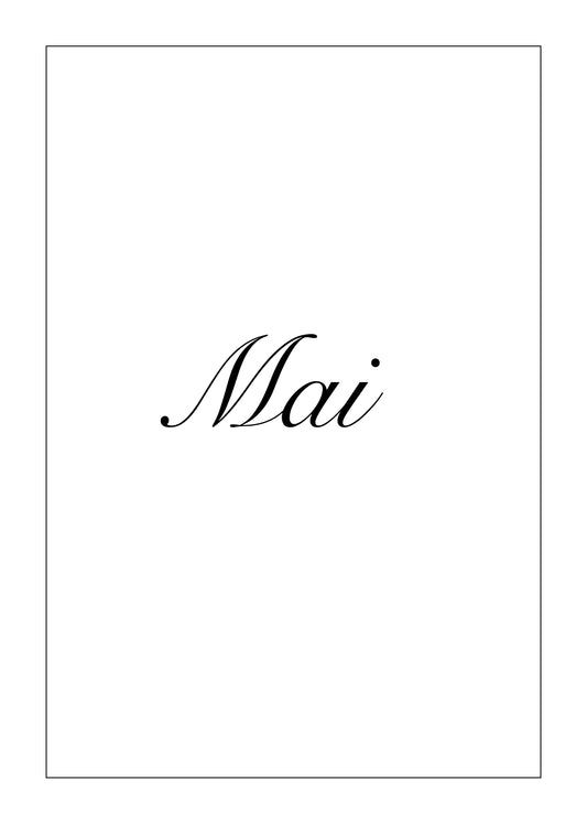 Kalender Mai