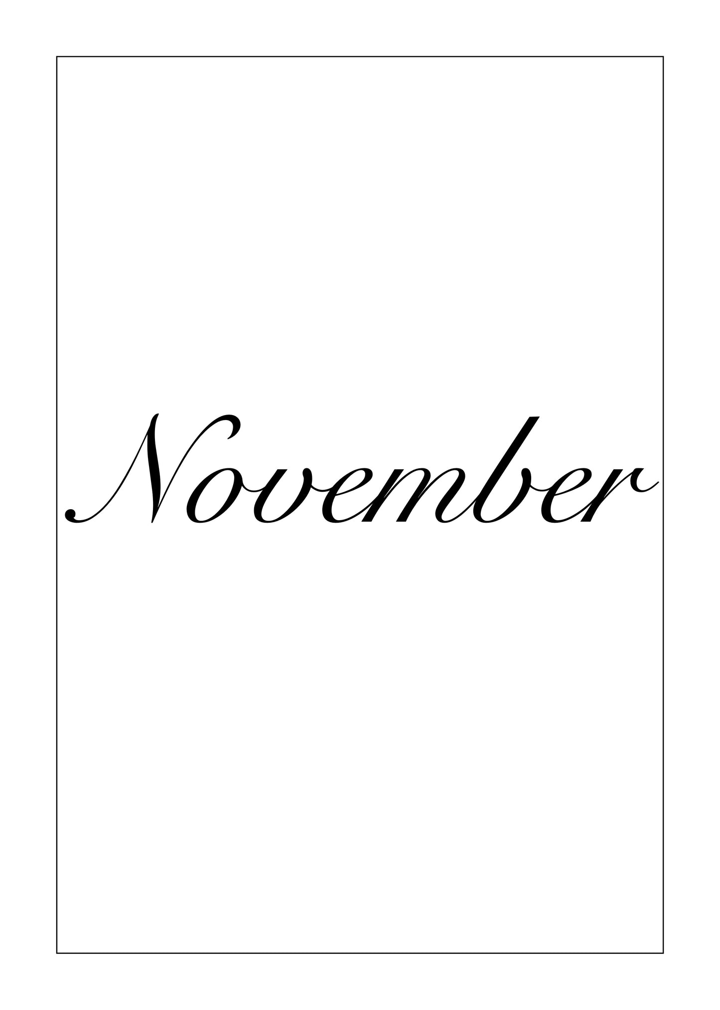Kalender 4. Quartal