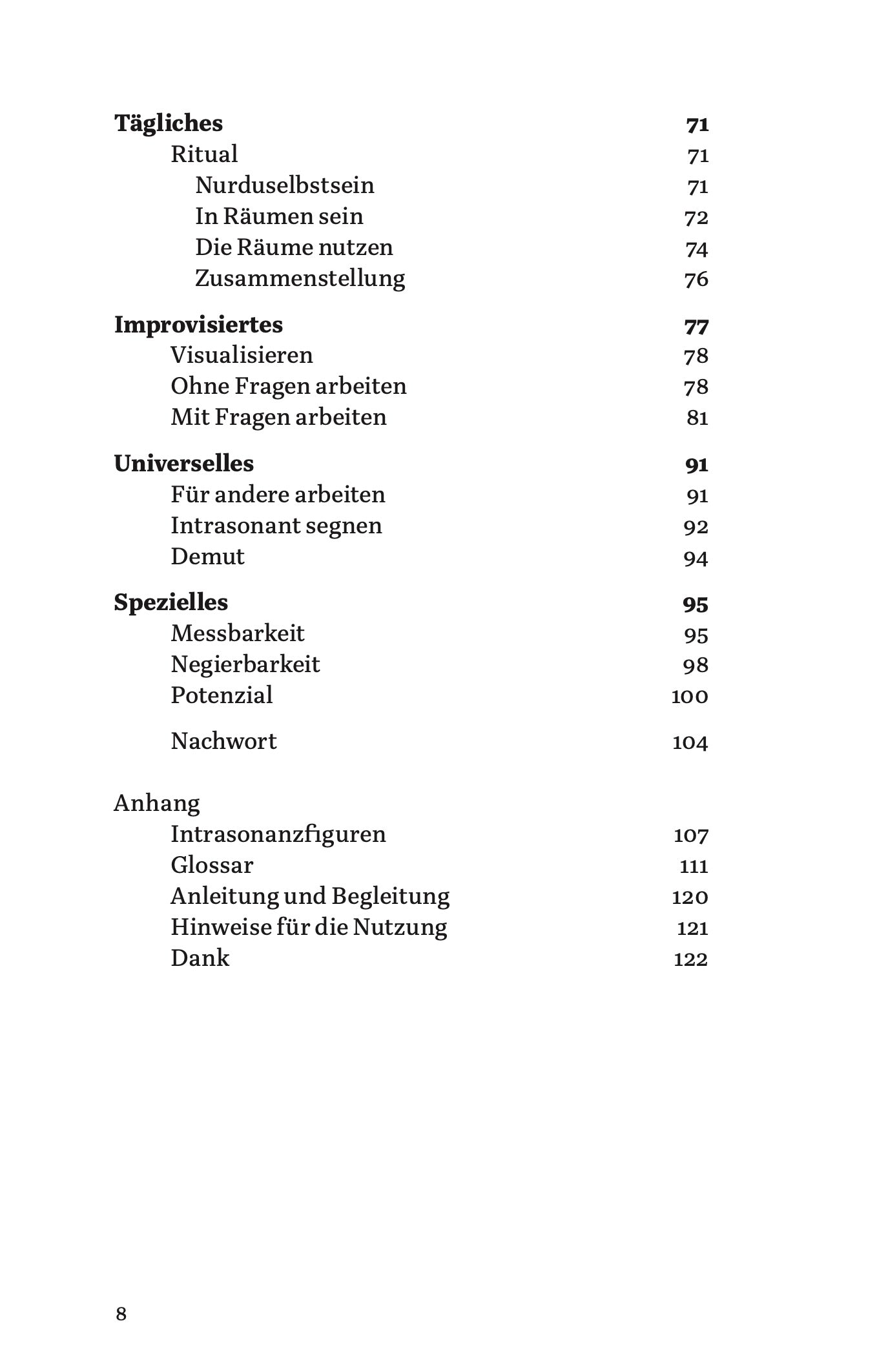 Intrasonante Exerzitien - Bibliothek der Intransonanz, Band 7