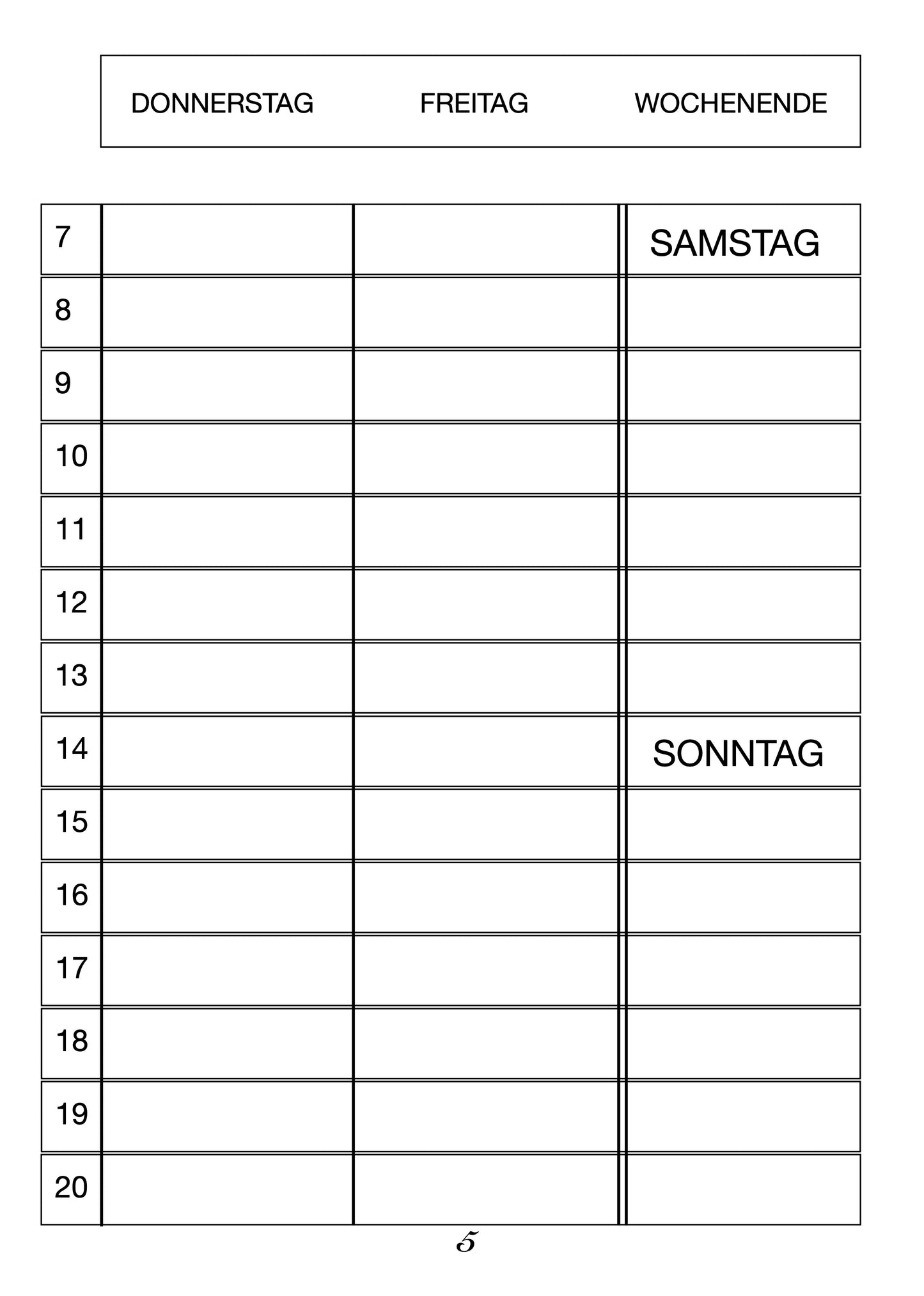 Jahreskalender
