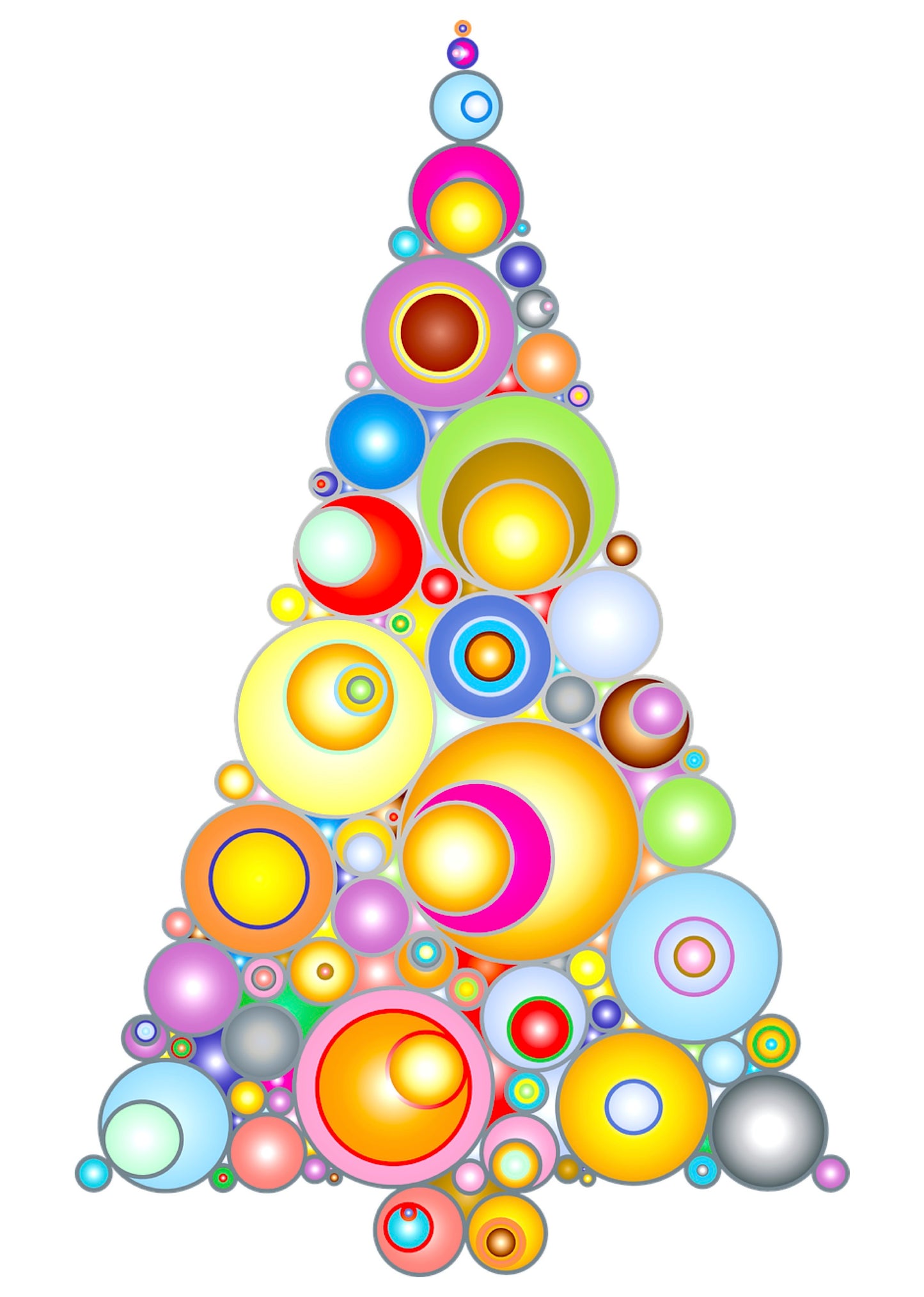 Notizbuch Weihnachten Kugeln