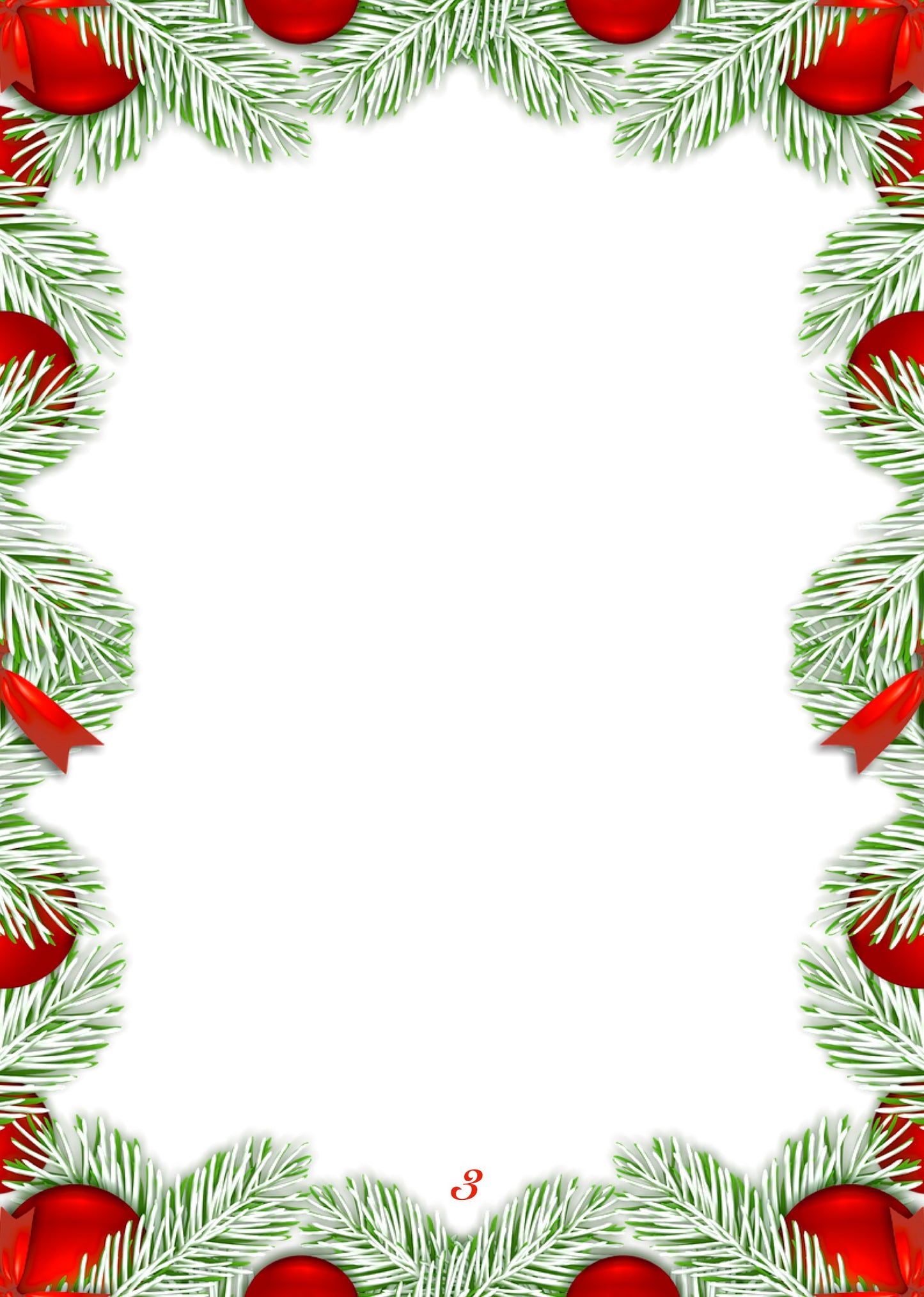 Notizbuch Weihnachten Kugeln