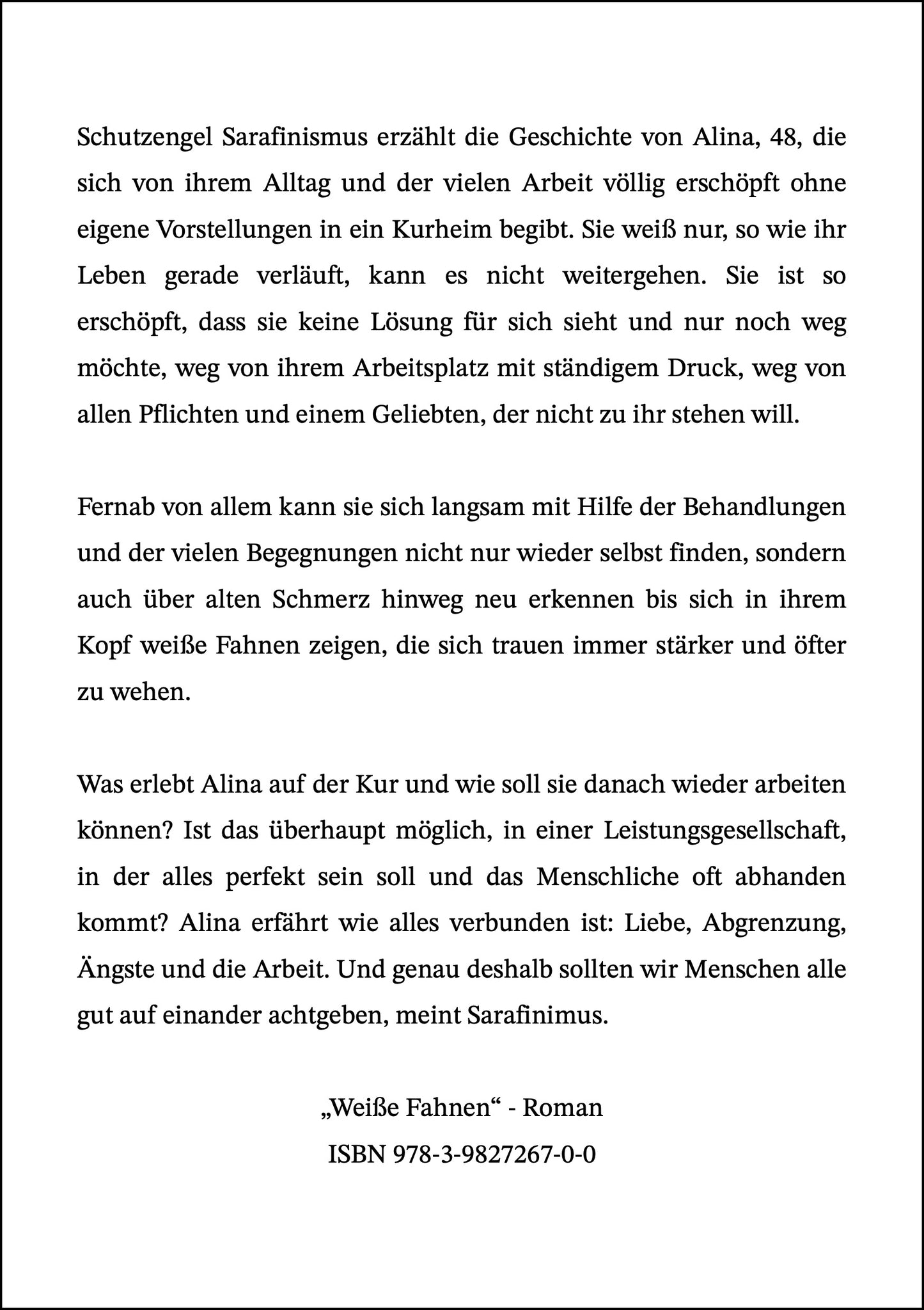 Weiße Fahnen - Softcover