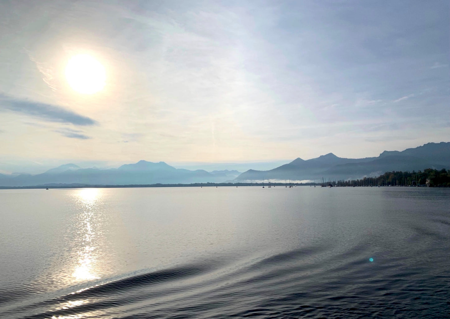 Postkarte Chiemsee