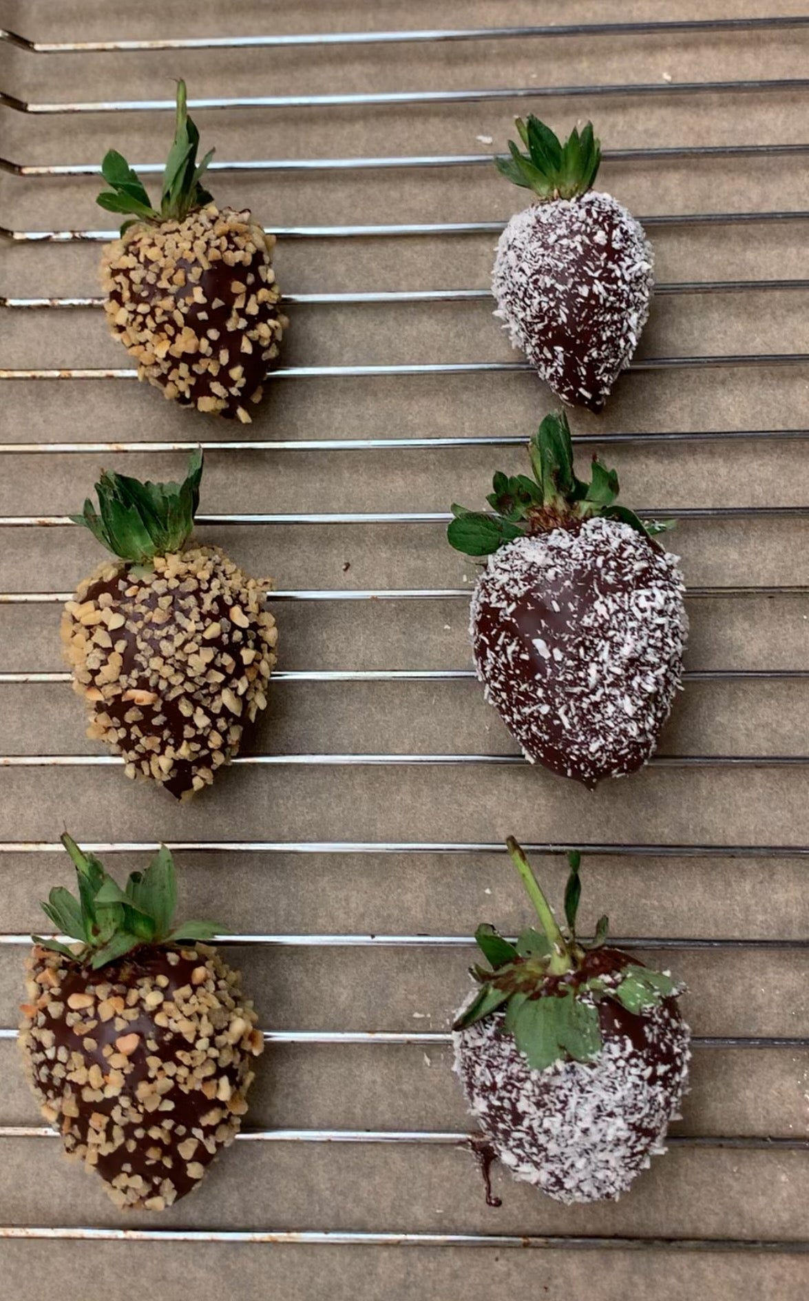 Schoko-Erdbeeren