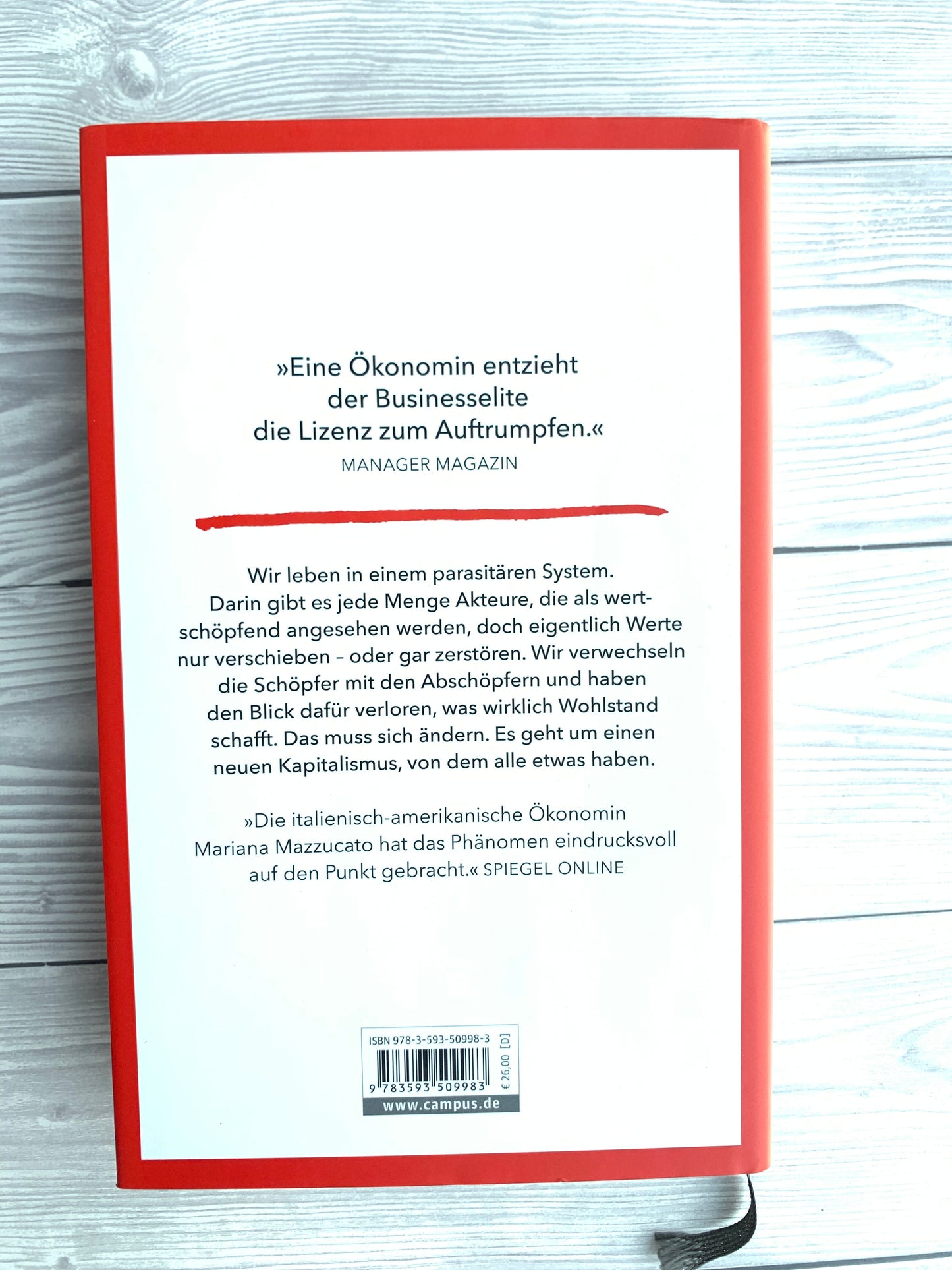 Wie kommt der Wert in die Welt? - Nachhaltiges Buch