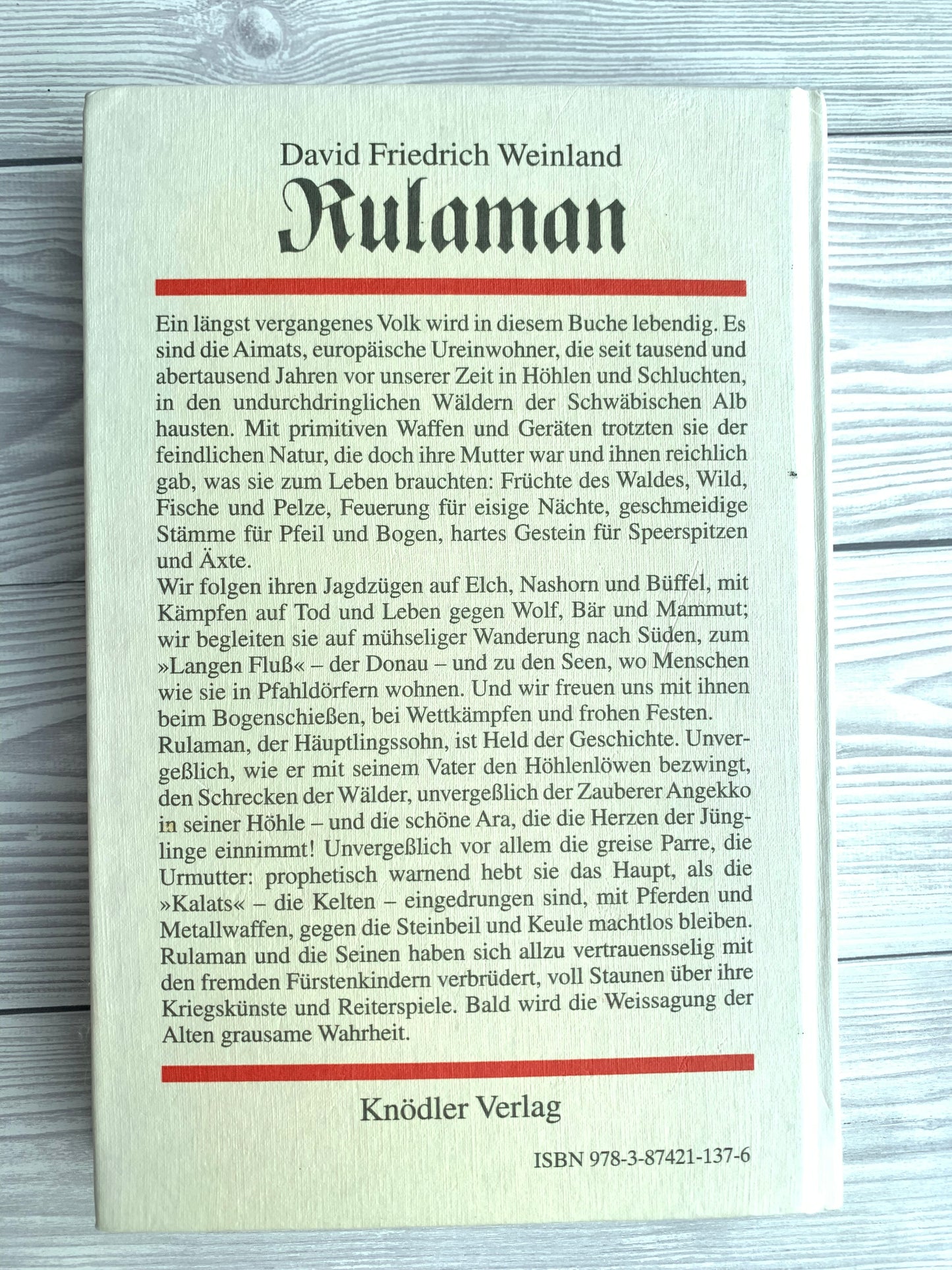 Rulaman - Nachhaltiges Buch