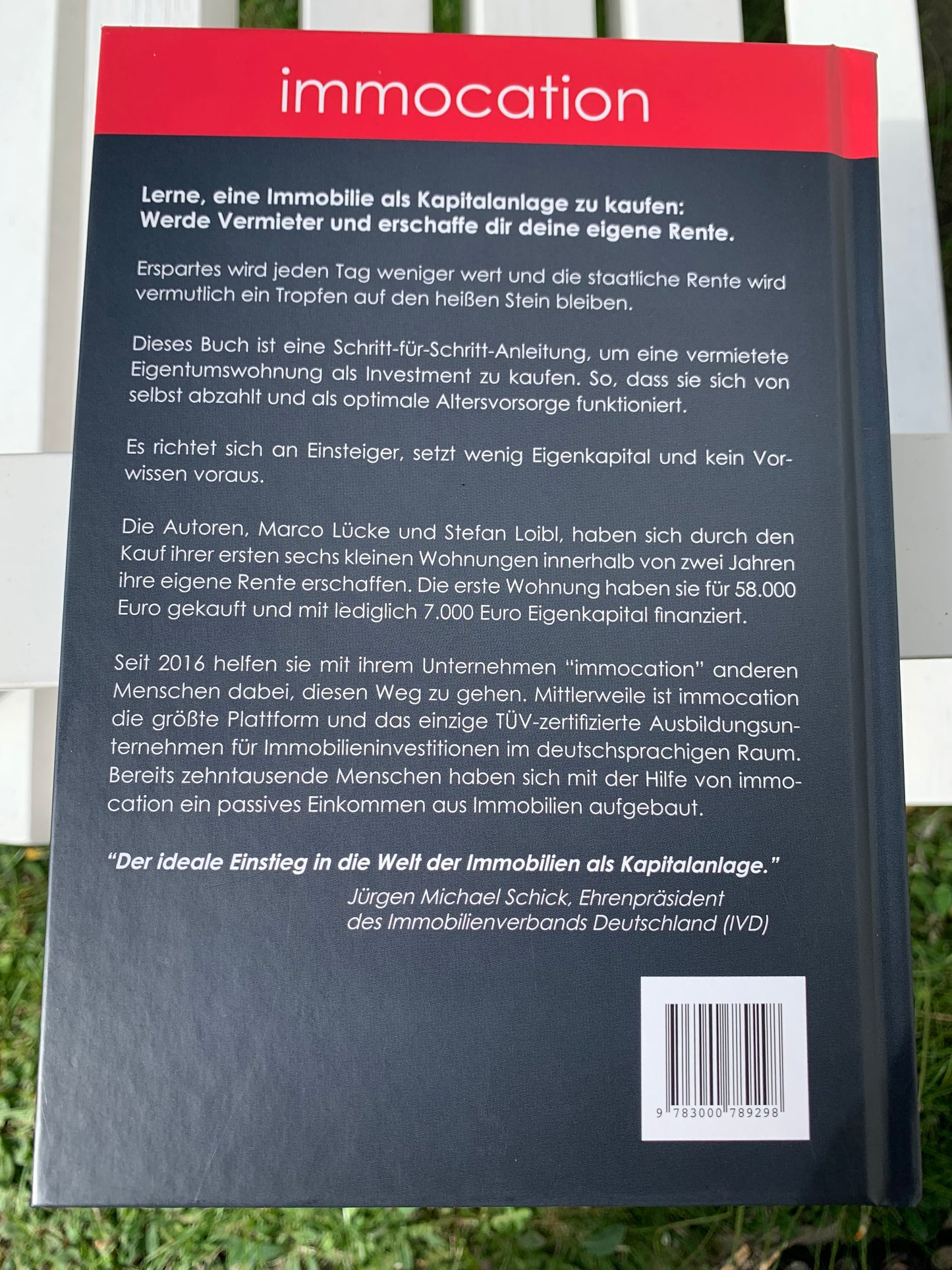 immocation – Die Do-it-yourself-Rente - Nachhaltiges Buch