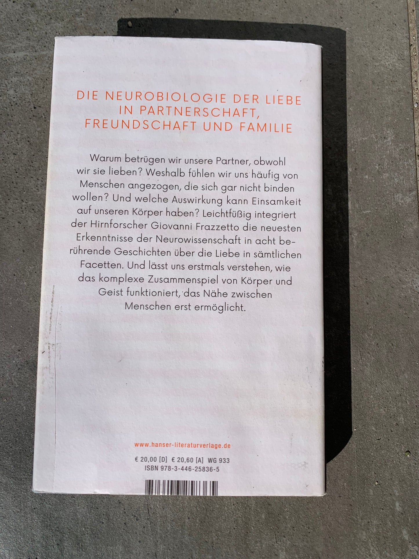 Nähe - Nachhaltiges Buch