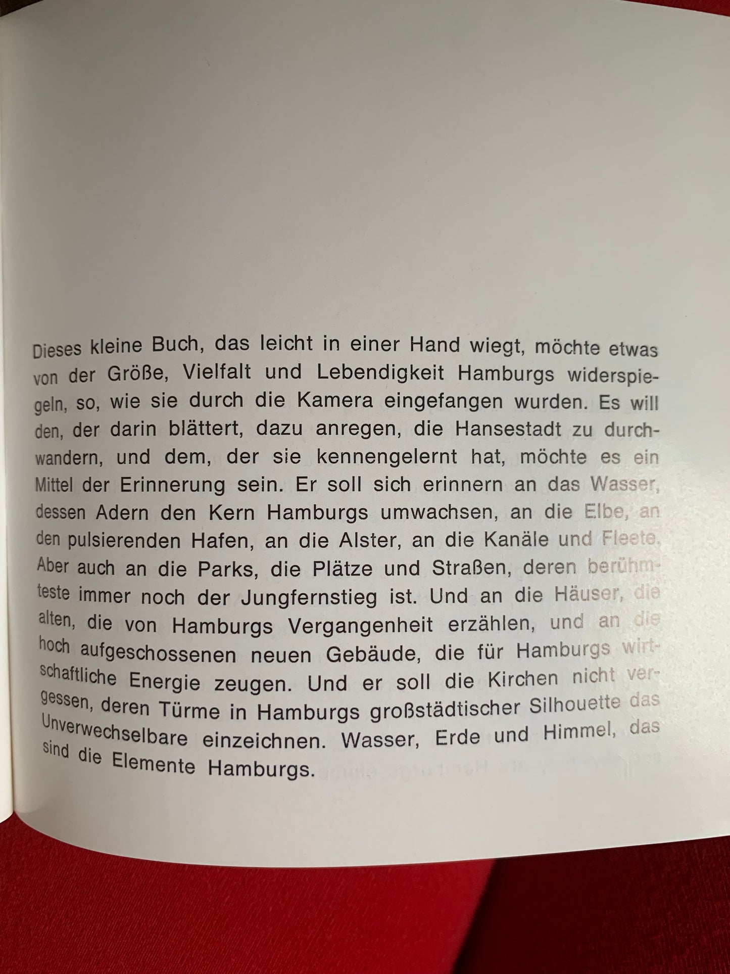 Hamburg - Nachhaltiges Buch